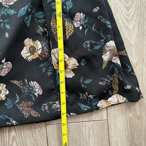 Frank & Oak Floral Black Mini Dress - Picture 12 of 13